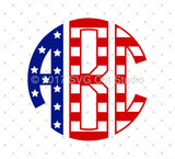 Free Free American Flag Monogram Svg 408 SVG PNG EPS DXF File