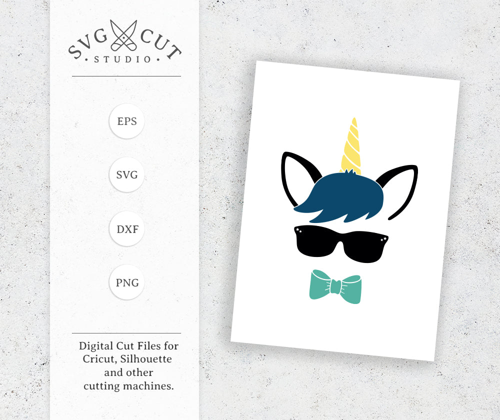 Download Unicorn Boy SVG Cut Files for Cricut and Silhouette - SVG ...