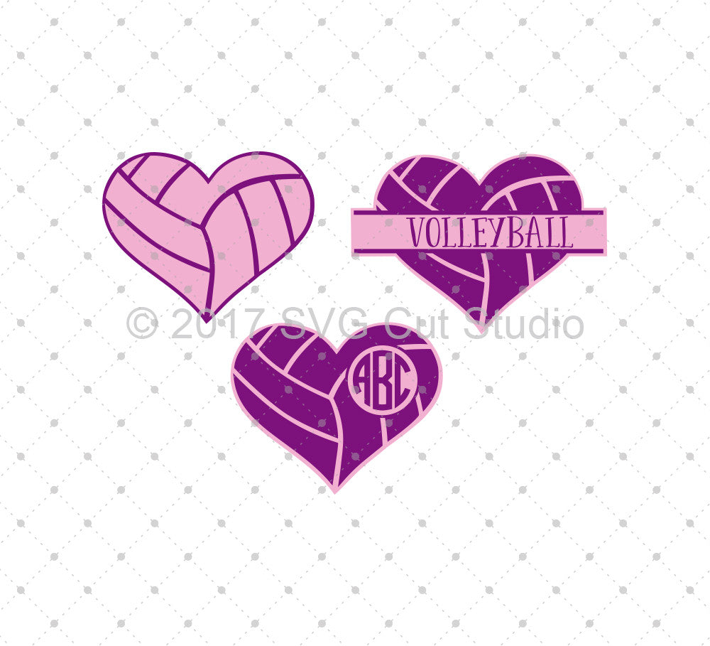 Download Svg Cut Files For Cricut And Silhouette Volleyball Svg Files