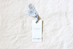 Blue bridal silk habotai ribbon