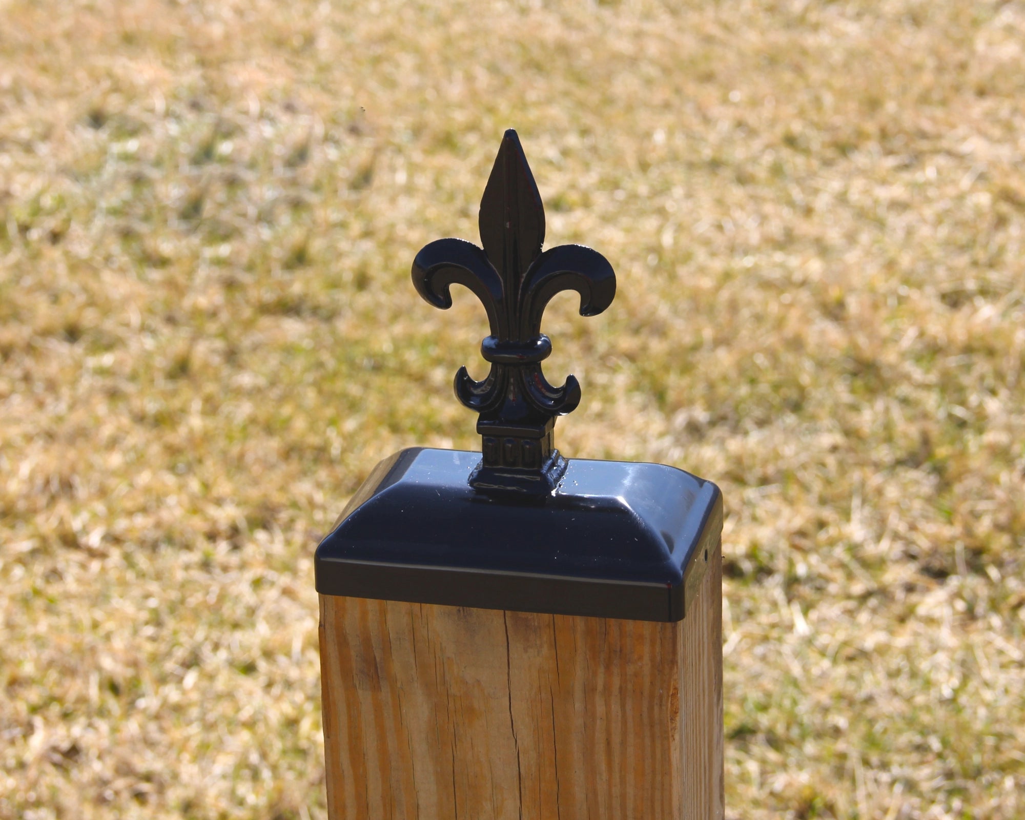 4x6 Fleur-De-Lis Post Cap (3.5 x 5.5 Post Size)