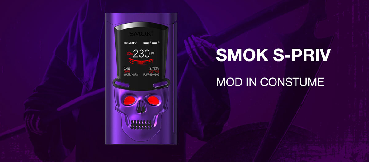 SMOK S-Priv 230W TC Box Mod Features