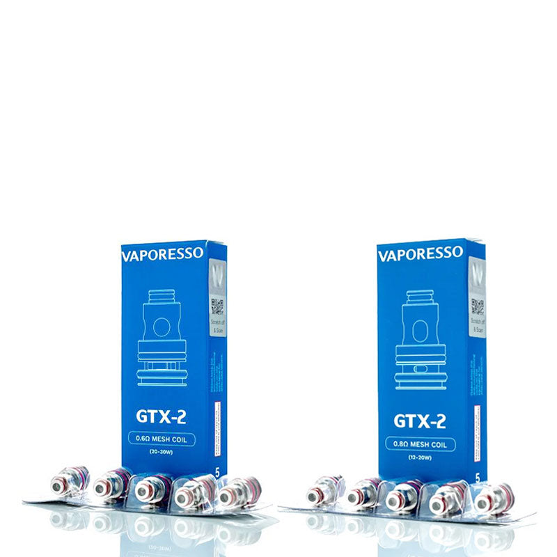 Vaporesso GTX GTX-2 Replacement Coils & - ALIVAPE