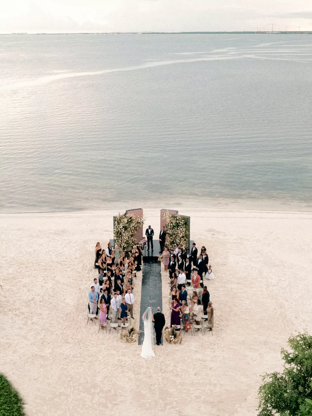 Mexican beach wedding at Nizuc Resort and Spa