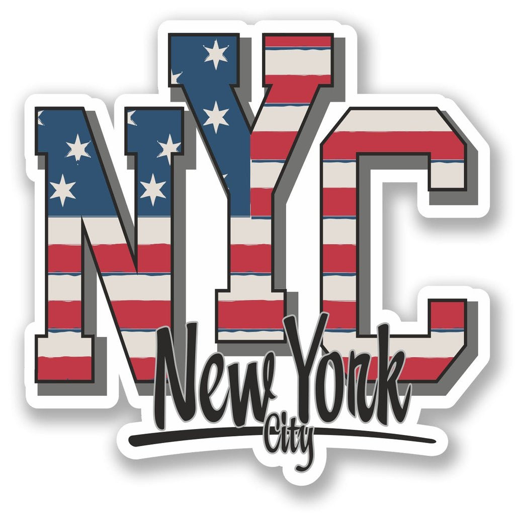 nyc travel sticker