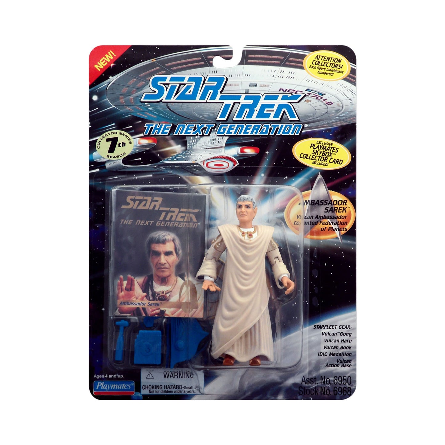 Ambassador Sarek From Star Trek The Next Generation Action Figures And Collectible Toys 6374