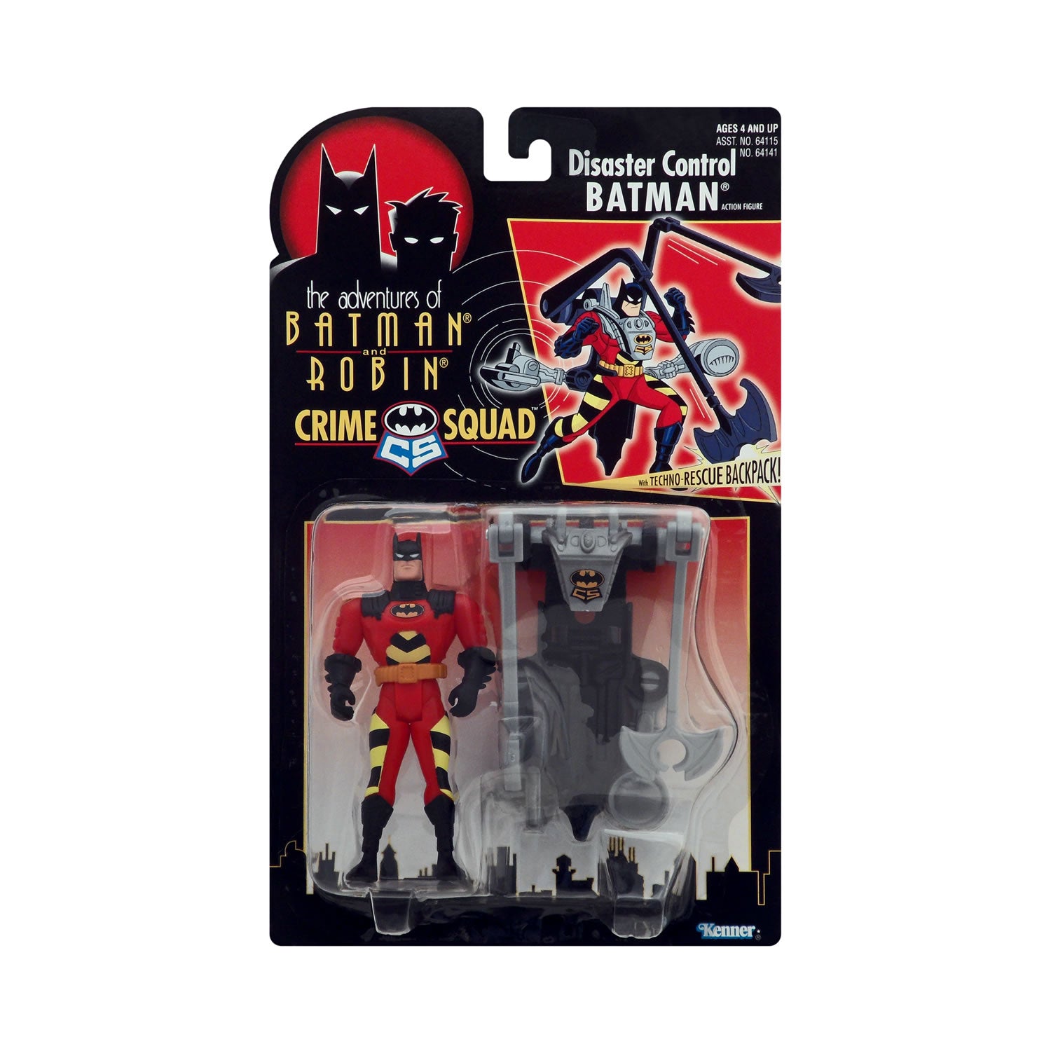 Crime Squad Disaster Control Batman from the Adventures of Batman and –  Action Figures and Collectible Toys