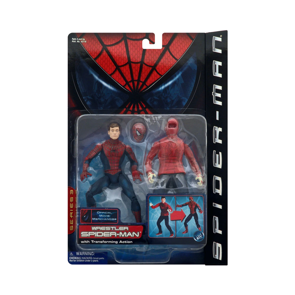 wrestler spider man figure