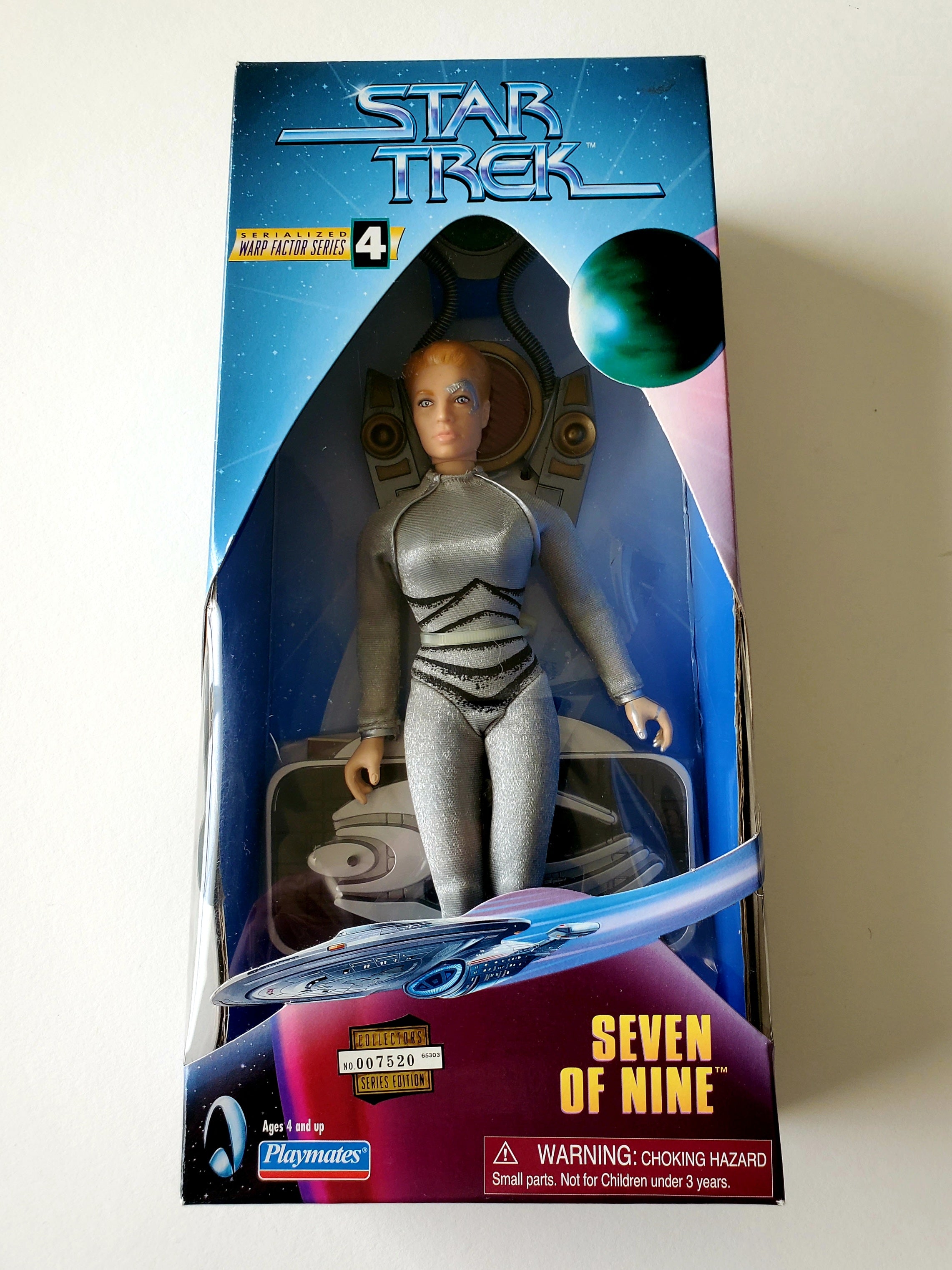 Warp Factor Series 4 Seven of Nine from Star Trek – Action Figures