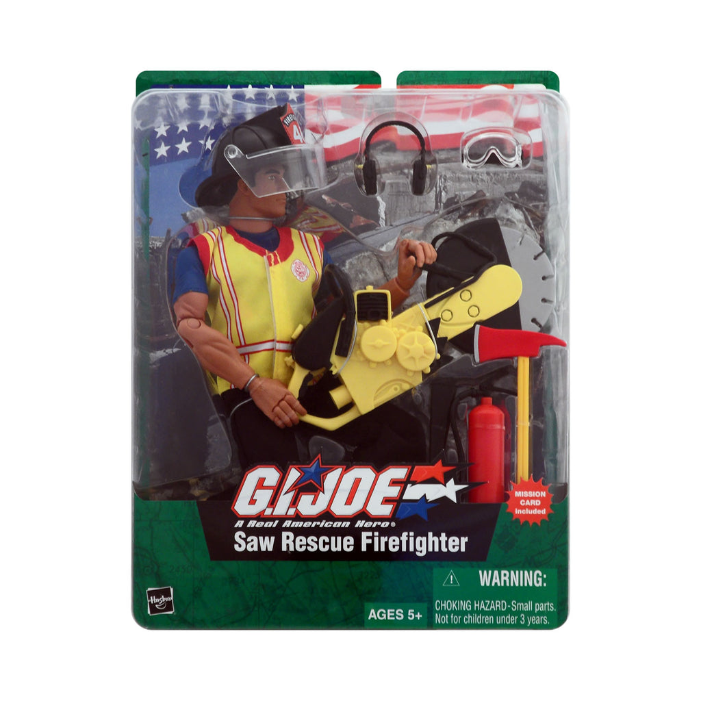 gi joe firefighter action figures