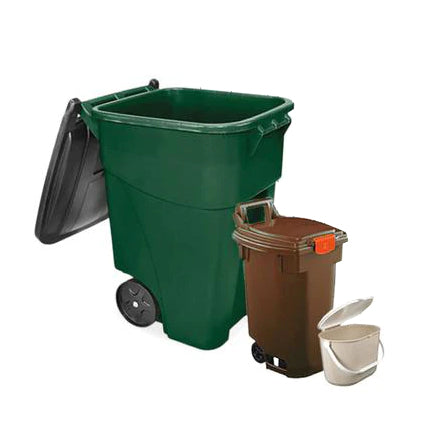 Bacs pour collecte de compost