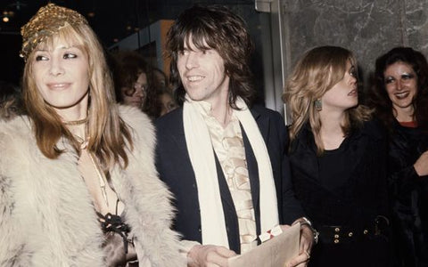 Anita Pallenberg-Flare Street Bell Bottoms Style Keith Richards