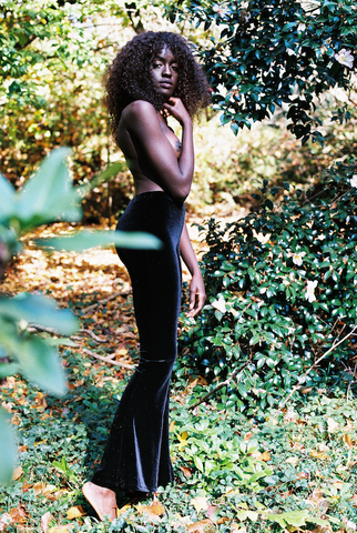 All about our Classic Black Velvet Flares