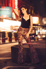 Big City Lights Anon Magazine Velvet Flares