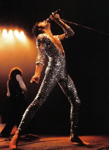 Freddie Mercury Queen Schlag-Street-Catsuit