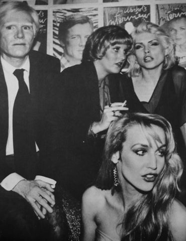 Studio 54 Flare Street  Andy Warhol Jerry Hall