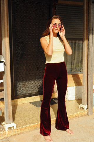 Red Velvet Flares