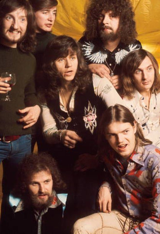 Electric Light Orchestra, Fackel-Straßenalbum der Woche im Stil der 1970er Jahre, Schlaghosen im Stil der 1970er Jahre