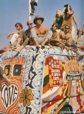 Woodstock Crowd Flare Street