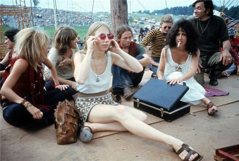 Woodstock Crowd Flare Street
