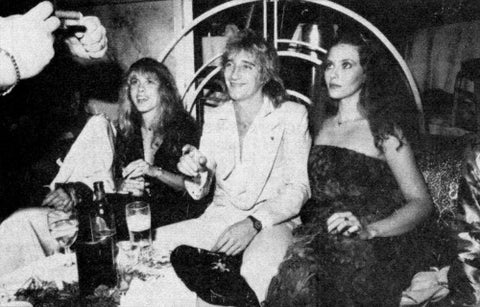 Stevie Nicks, Rod Stewart and Bebe Buell