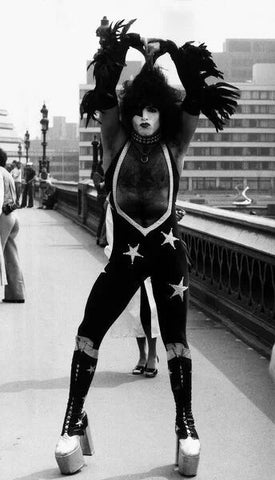 kiss flare street platforms 1970s