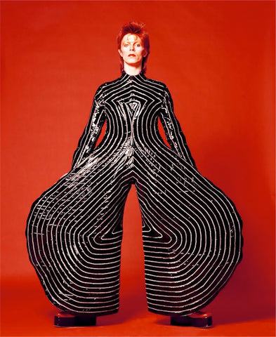 David Bowie Kostüm Ziggy Stardust Flare Street Flares Schlaghosen