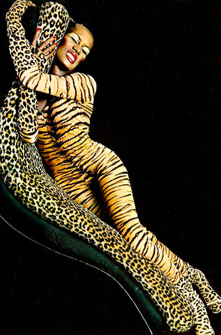 Grace Jones leopardprint