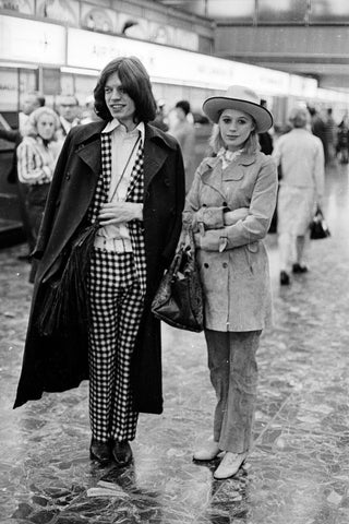 marianne faithfull mick jagger flare Street 