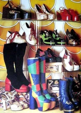 プラットフォーム フレア ストリート ベルボトム 70 年代 ファッション