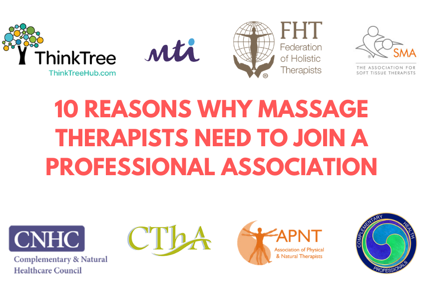 10 Reasons Why Massage Therapists Need To Join A Professional Associat
