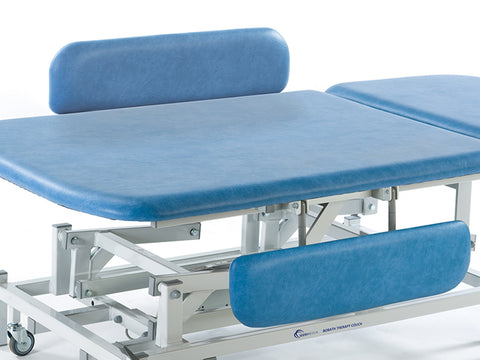 Seers Treatment Electric Hydraulic Therapy Couch Cushioned Side Arm Rail Support