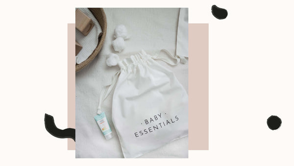 baby essentials - paper and wool