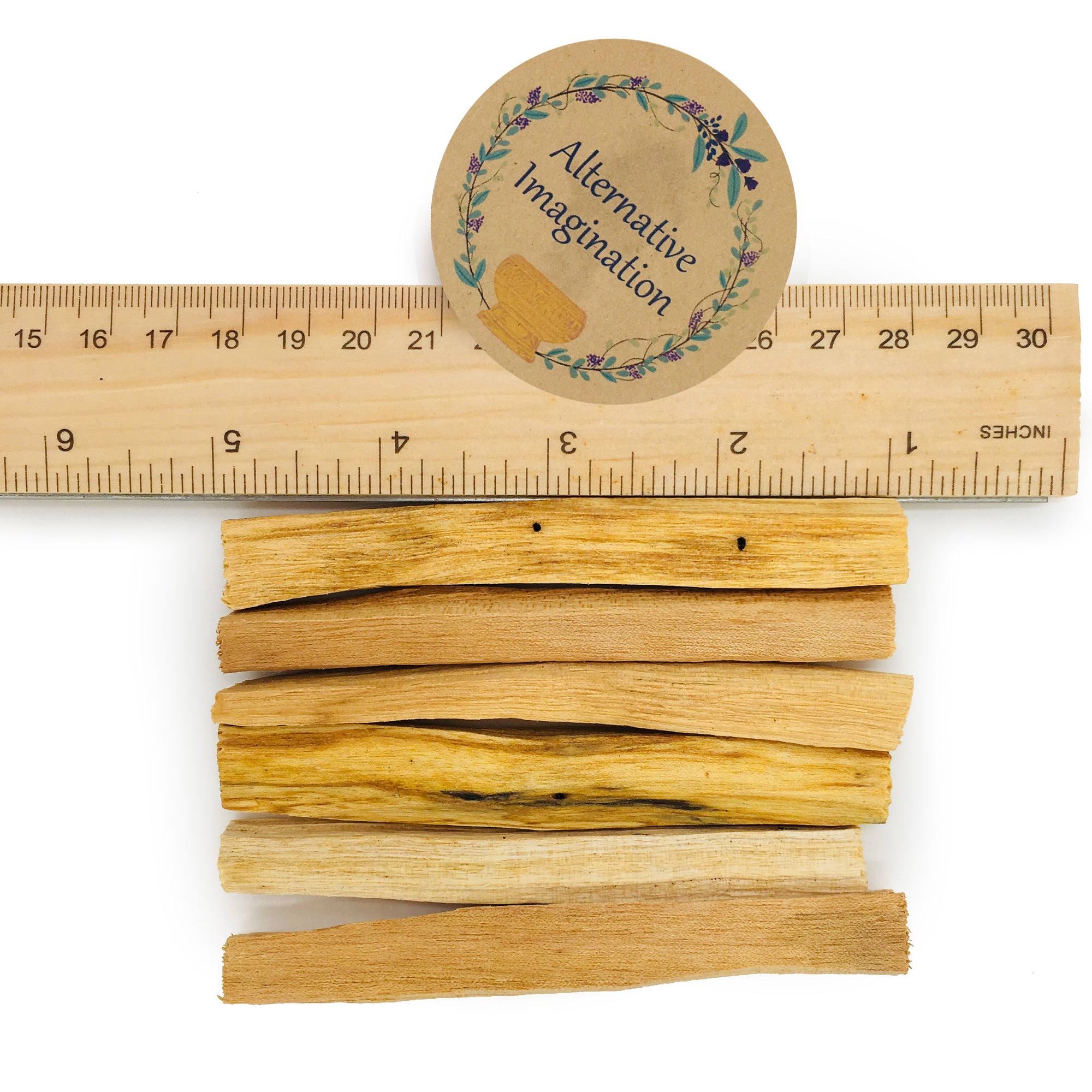 Palo Santo, Holy Wood Incense Sticks (Pack of 2 Ounces, or 4 Ounces)
