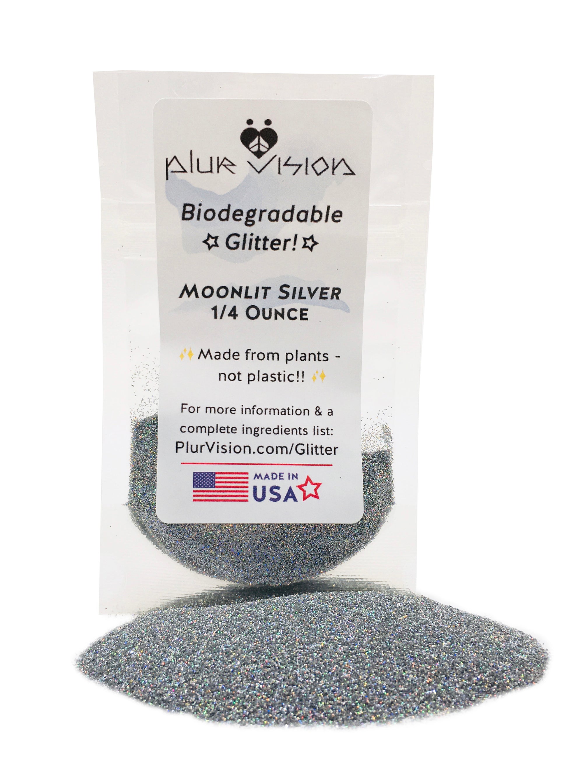 ✨ Moonlit Silver Biodegradable ✨ - Imagination