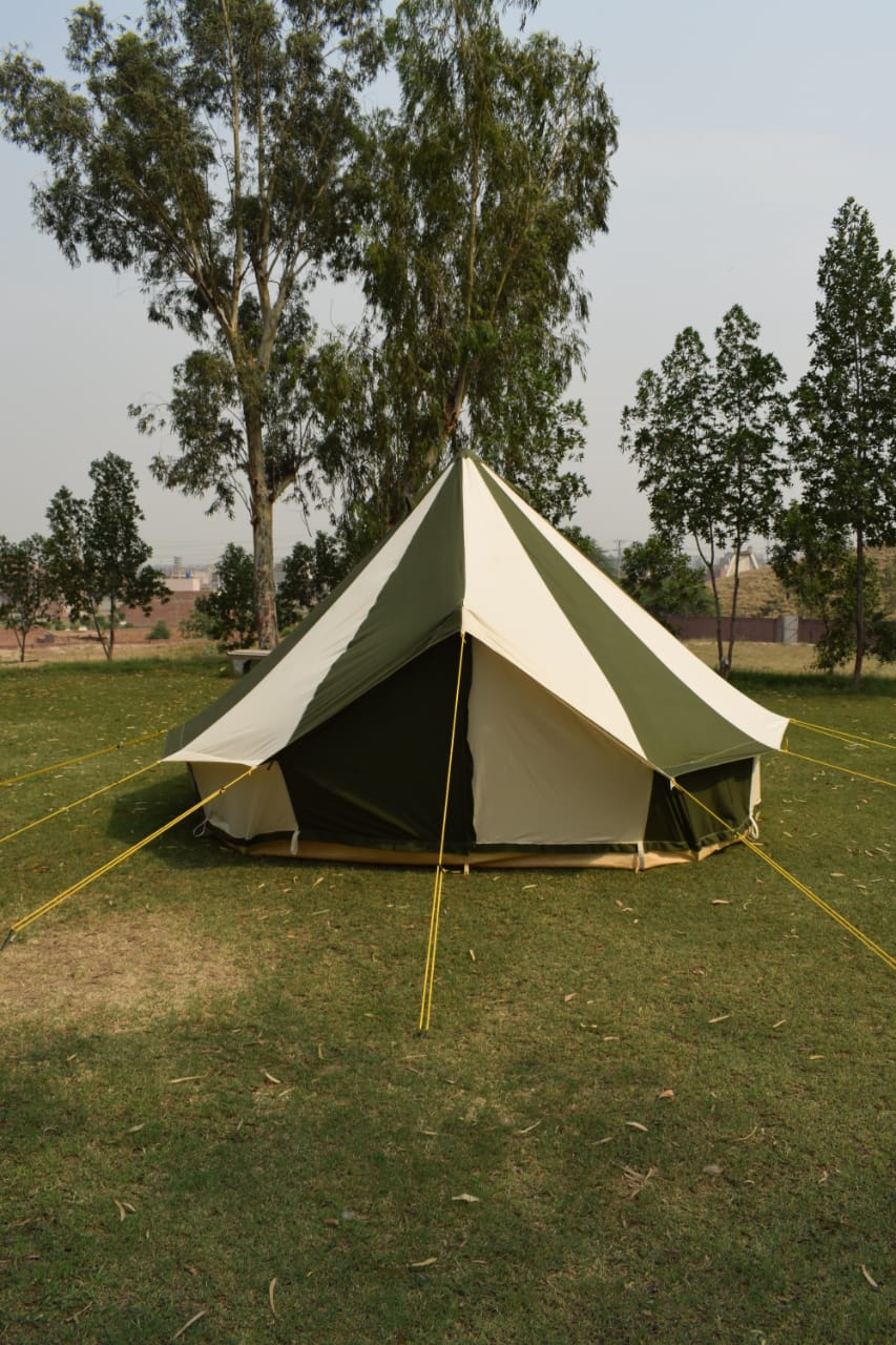 Canvas Bell tent 5M-Ultimate ZIG Olive Green