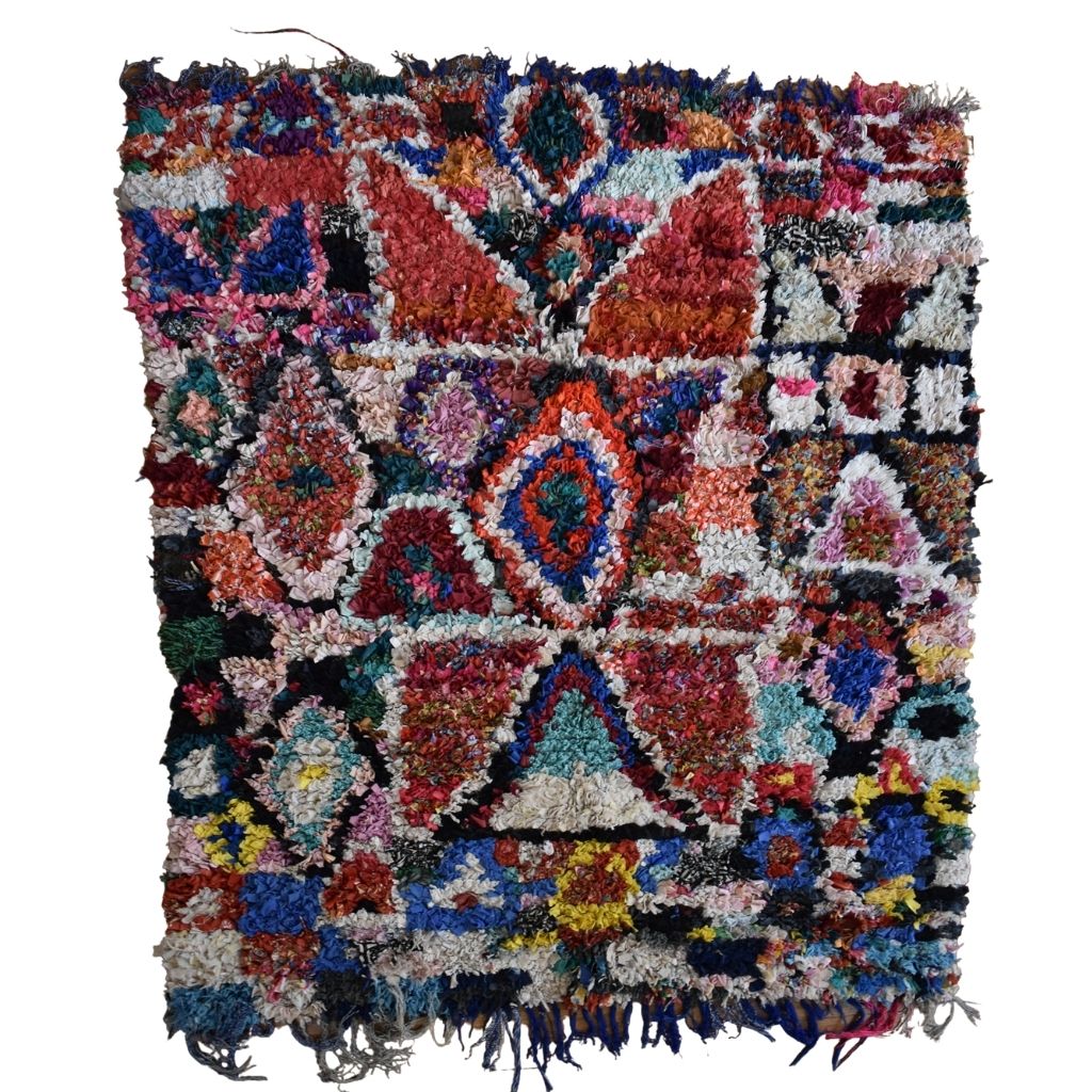 新品未使用　Moroccan boucherouite rug ポシャルウィット