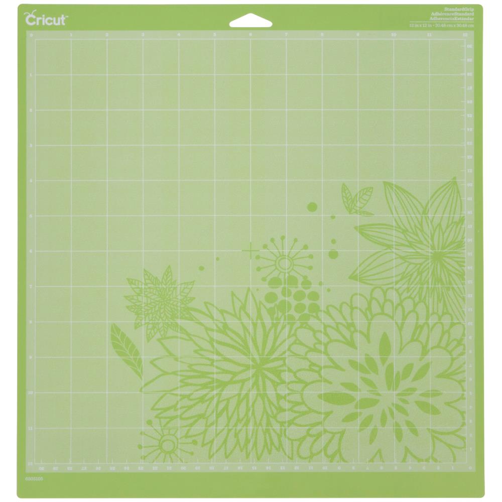  Cricut StandardGrip - Tapetes de corte reutilizables para  máquina de 12 x 12 pulgadas, para manualidades con película protectora, uso  con cartulina, plancha, vinilo y más, compatibles con Cricut Explore 