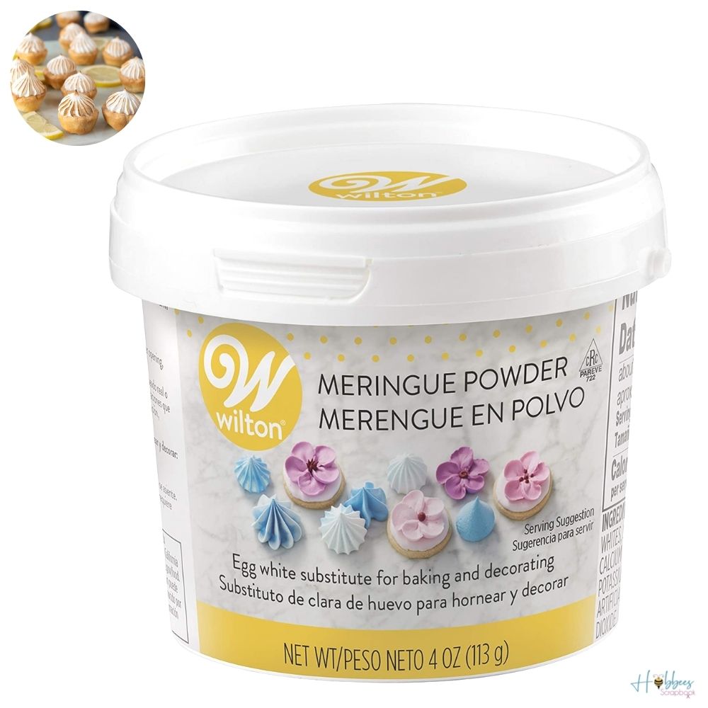 Wilton Polvo Merengue Sustituto Claras Huevo Decorar Postres - Hobbees