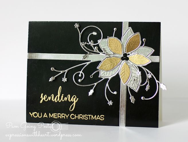 Scrapbook Suaje Corte Flor Nochebuena Navidad Tarjeta Troquel Cartulina  Cortadora - Hobbees