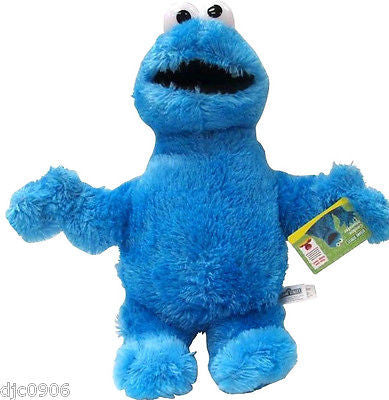 Sesame Street Playskool Let's Cuddle Cookie Monster Plush-Large Cookie ...