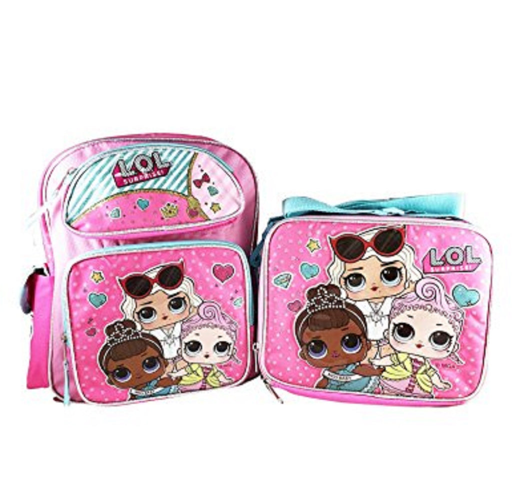lol backpack and lunch box