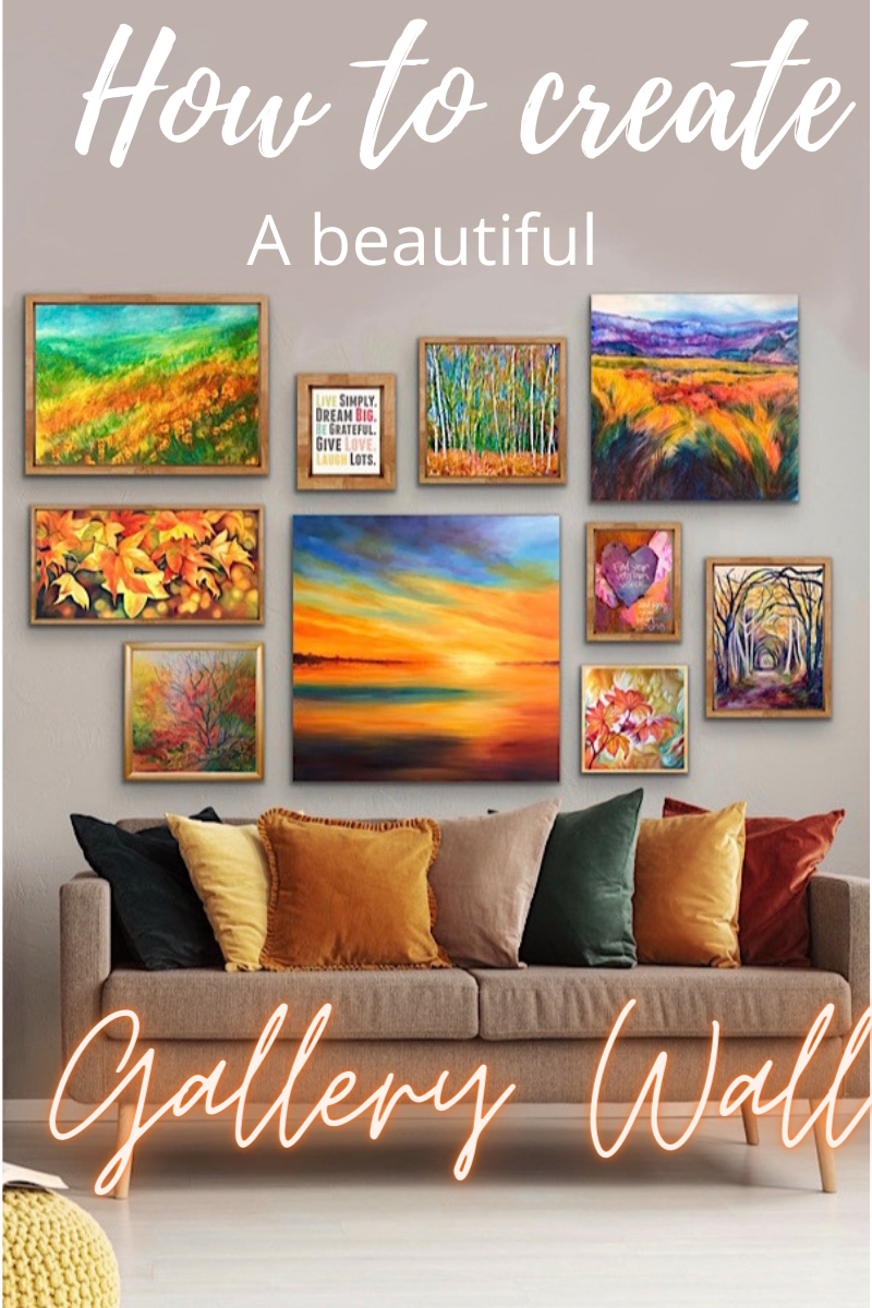 how to create a gallery wall for interior design wall decor, Anita Nowinska