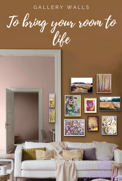 how to hang a gallery wall for living room wow, Anita Nowinska