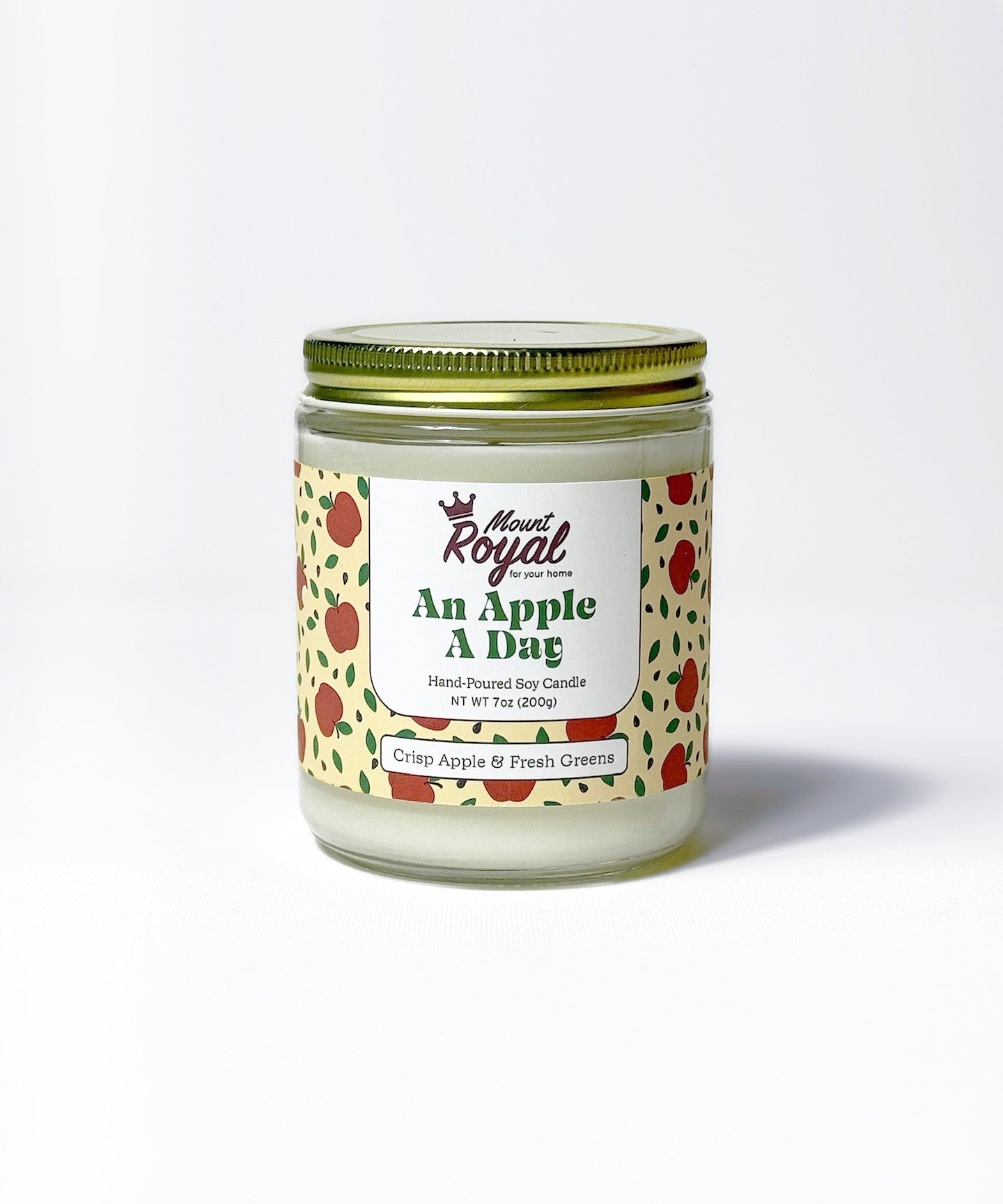 An Apple A Day Candle - Mount Royal Soap Co product image