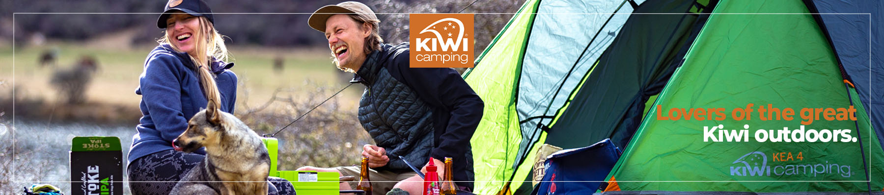 Shop Kiwi Camping tents, camping and accessories online now at Outdoor Action.