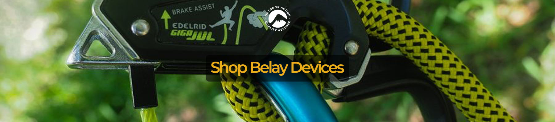 Shop Belay Devices online at Outdoor Action