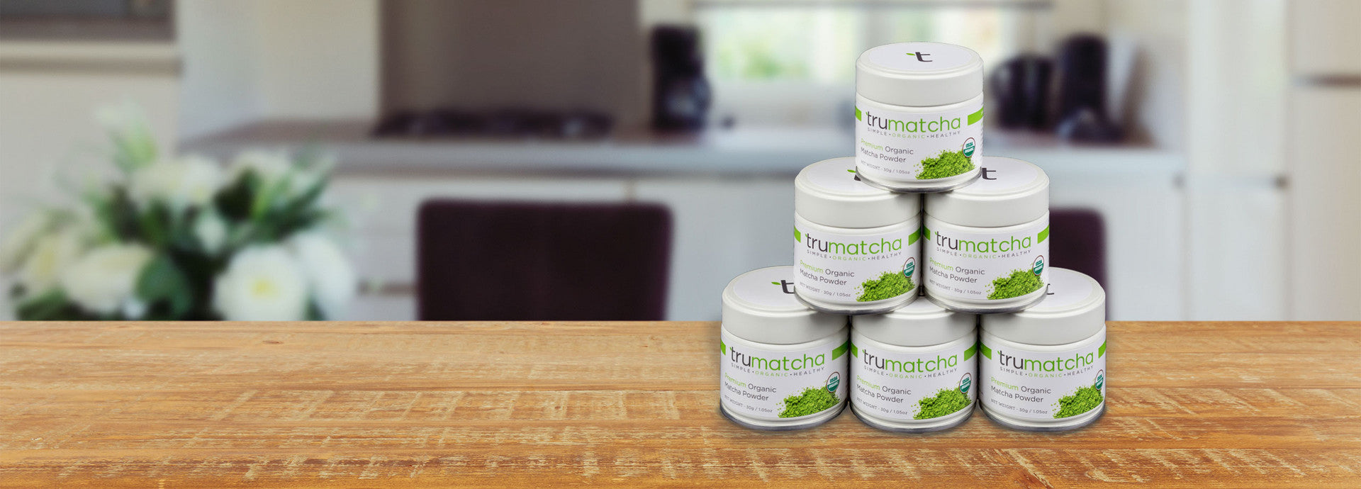 Premium Organic Matcha Single Serve Matcha K-Cups Pods - TruMatcha Tea