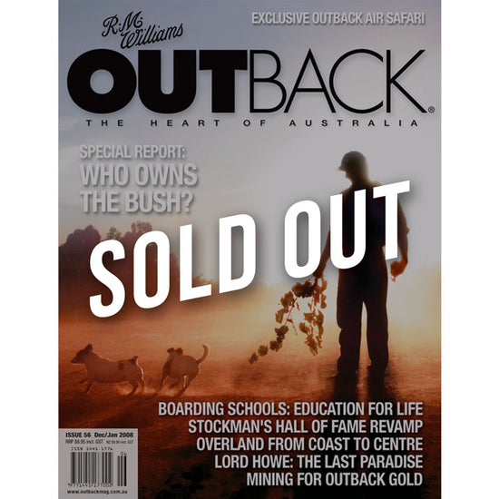 Always a stockman - Outback Magazine : R.M. Williams