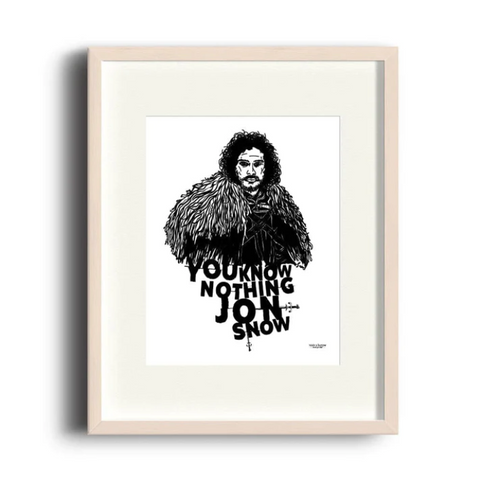 Jon Snow print